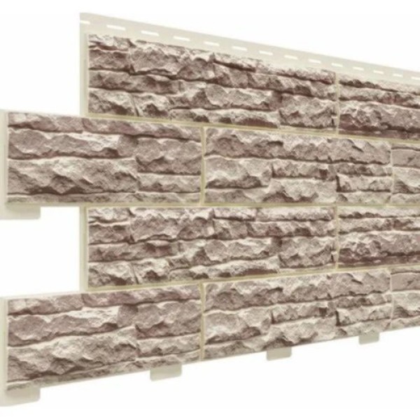 Фасадная панель Доломит Скалистый риф Люкс Коралл купить в Кашире