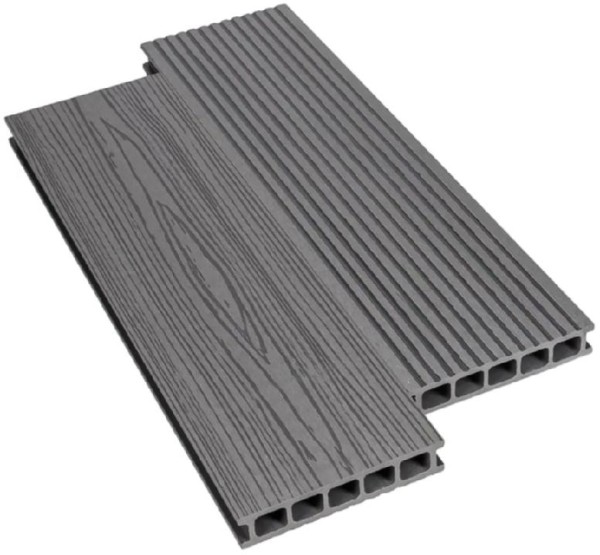 Террасная доска ДПК Deckart Praktik Optimum Серый купить в Кашире