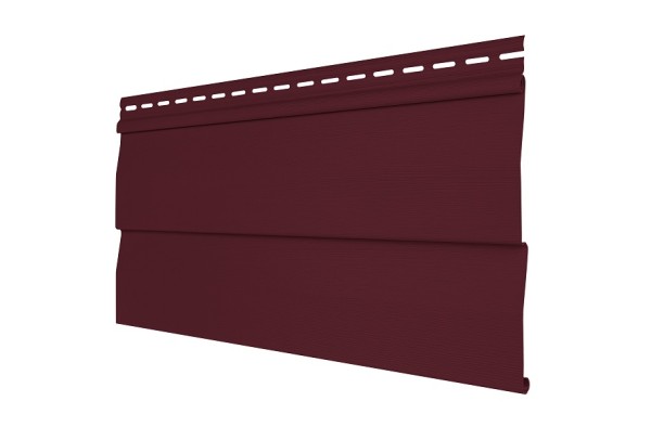 Акриловый сайдинг Tecos – корабельный брус, бургунд купить в Кашире