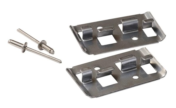 Кляймер Профи с заклёпкой по металлу (нержавейка) купить в Кашире