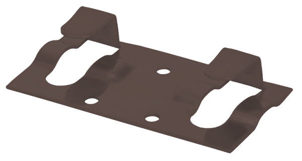 Кляймер стартовый Grinder для монтажа наличника коричневый купить в Кашире