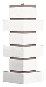 Угол T-Сайдинг - Кирпич Модерн Белый купить в Кашире