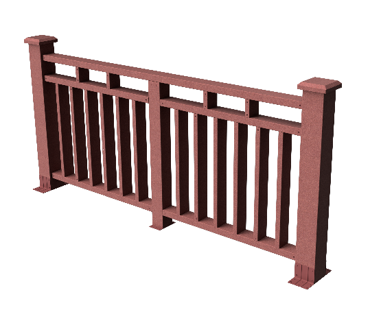 Ограждения декоративное ДПК GRINDERDECO Европа мербау купить в Кашире