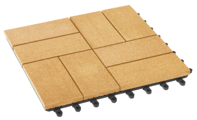 Модульный паркет ДПК GRINDERDECO Люкс 9 Песчаник