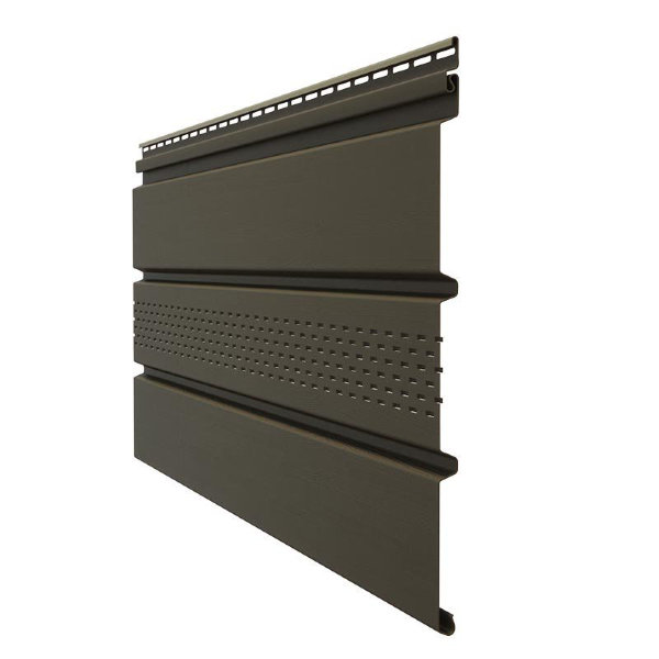 Софит с центральной перфорацией коричневый купить в Кашире