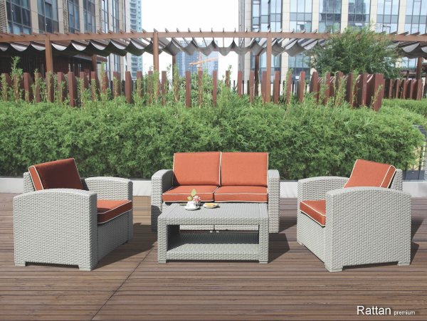 Уличные диваны и кресла коллекции Rattan Premium 4 купить в Кашире