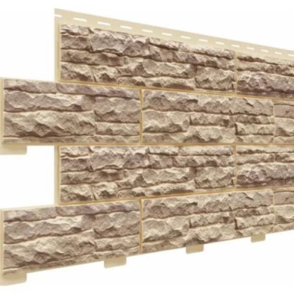 Фасадная панель Доломит Скалистый риф Люкс Янтарь купить в Кашире