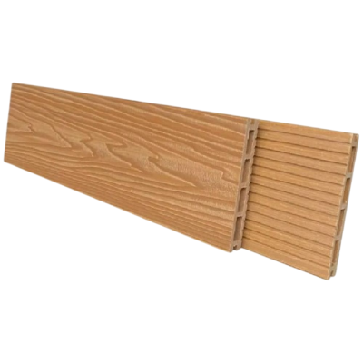 Террасная доска NanoWood Comfort 3D тиснение + вельвет Орех