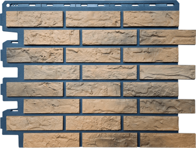 Фасадная панель Alta West «Кирпич Прусский» Пилау