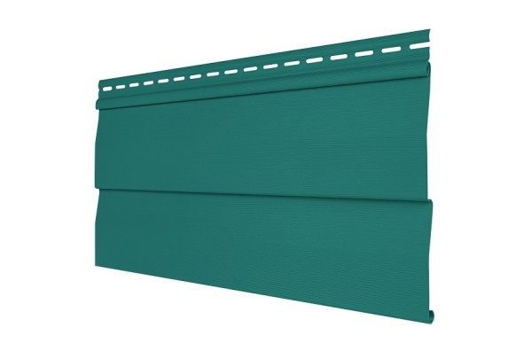 Виниловый сайдинг Tecos - корабельный брус, изумруд купить в Кашире