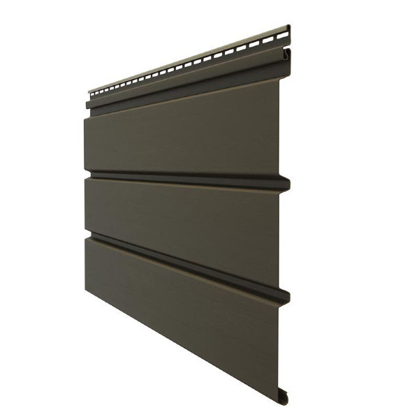 Софит сплошной коричневый без перфорации купить в Кашире