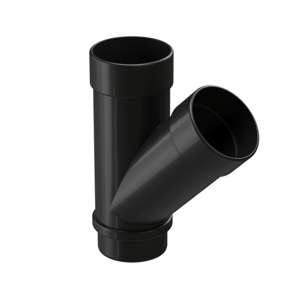 Тройник 45° Docke Lux ПВХ - Карбон купить в Кашире