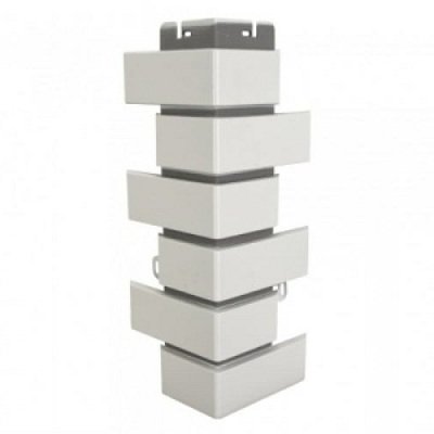 Наружный угол Клинкерный Кирпич белый купить в Кашире