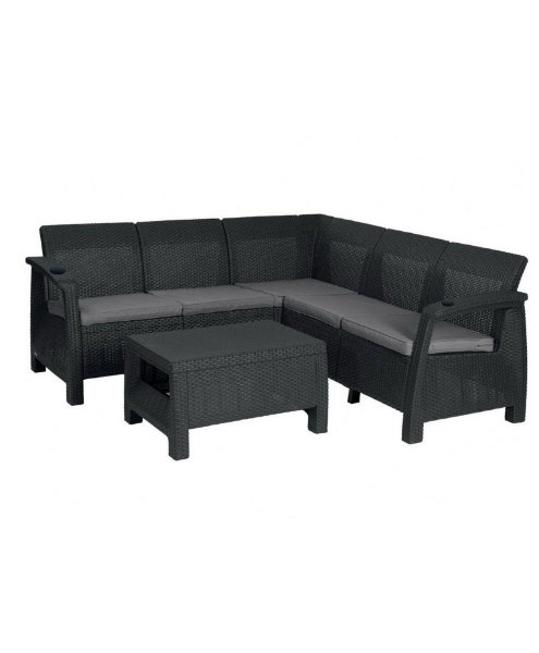 Угловой диван  Yalta Corner Set (столик в комплект не входит) купить в Кашире