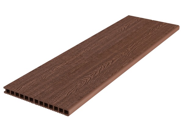 Ступень ДПК Deckron Woodlike 317x28x4000 мм, коричневый купить в Кашире