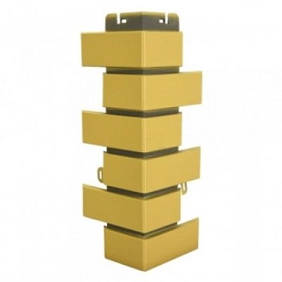 Наружный угол Клинкерный Кирпич желтый