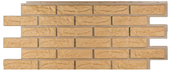 Фасадная панель Техоснастка, Лондон Брик, Бежевый купить в Кашире