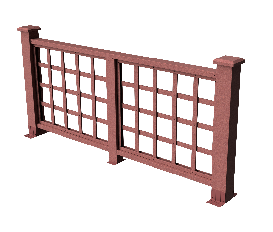 Ограждения декоративное ДПК GRINDERDECO Дувр мербау купить в Кашире