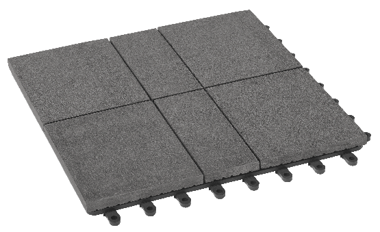 Модульный паркет ДПК GRINDERDECO Люкс 8 Серый базальт купить в Кашире