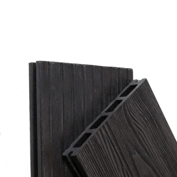 Террасная доска из ДПК ECODECKING Комфорт 3D Графит купить в Кашире