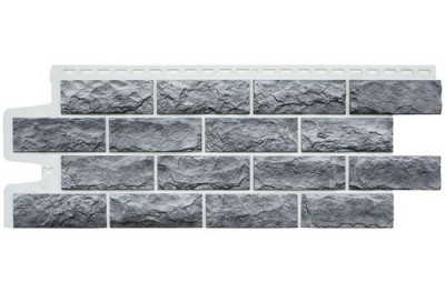 Фасадные панели Grand Line Колотый Камень Гранит, Шов белый