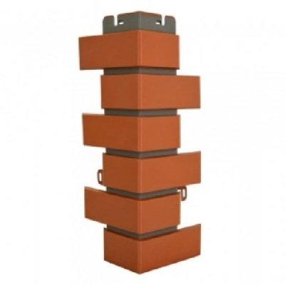 Наружный угол Клинкерный Кирпич красный купить в Кашире