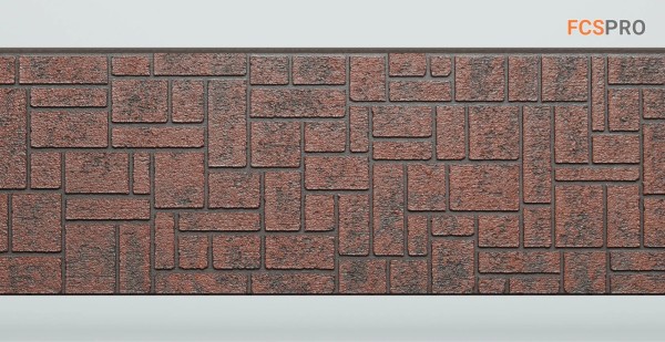 Фиброцементные панели FCS Simple АА5 (под камень) купить в Кашире