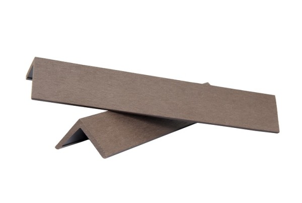 Уголок ДПК завершающий шлифованный SINGARAJA коричневый купить в Кашире