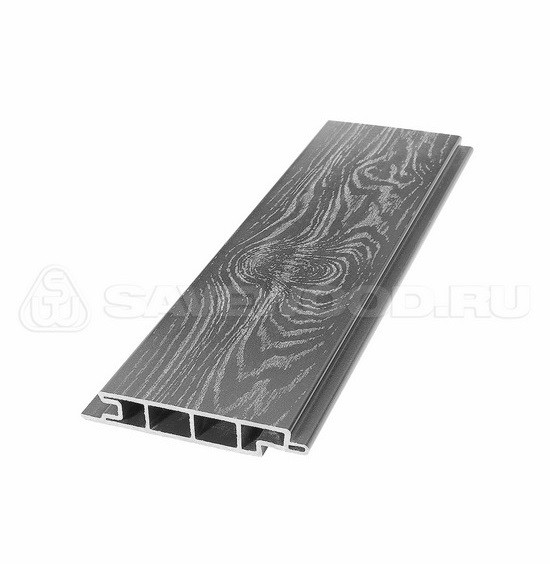 Террасная доска из ДПК SW Padus тангенциальный распил «SaveWood» пепельный купить в Кашире