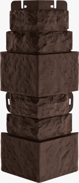 Угол наружный Альта-Профиль Кирпич антик ЭКО Коричневый купить в Кашире