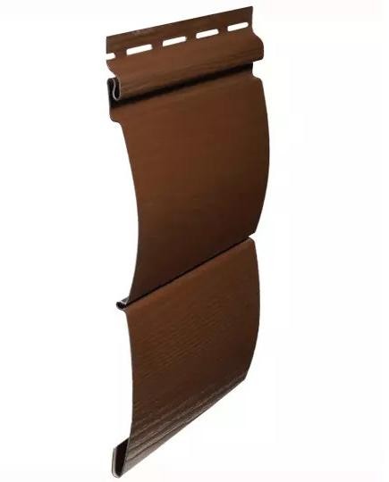 Виниловый сайдинг fineber (файнбер) – серия blockhouse (блокхаус) “бревно”, могано купить в Кашире