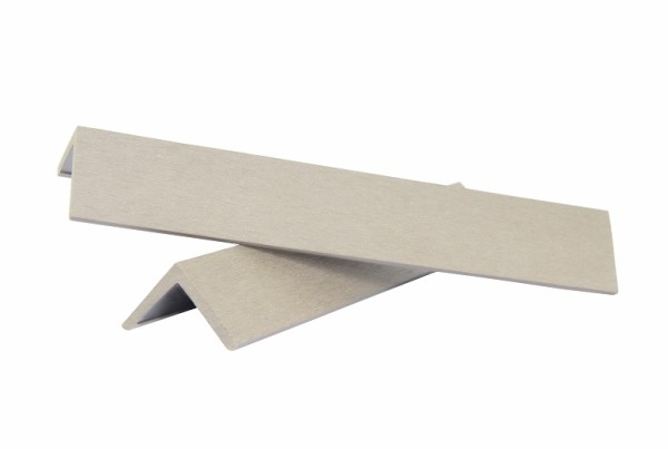 Уголок ДПК завершающий шлифованный SINGARAJA белый купить в Кашире