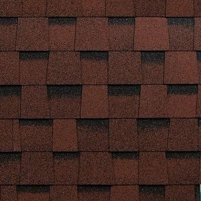 Двухслойная ламинированная черепица Shinglas, серия Фазенда – Красный купить в Кашире