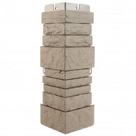 Угол наружный Альта-Профиль Скалистый камень ЭКО Бежевый купить в Кашире