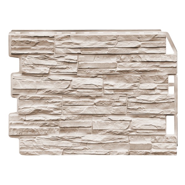 Фасадная панель FineBer, Скол -  Светло бежевый купить в Кашире