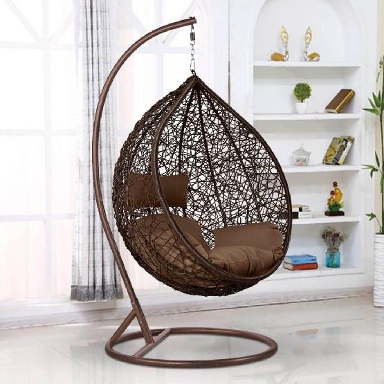 Кресло Подвесное из искусственного ротанга AFM-168A-XL Brown купить в Кашире