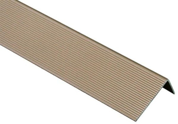 Угол завершающий алюминиевый KRONEX 51,5x30x3000 мм. дуб купить в Кашире