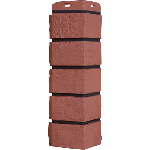 Угол Grand Line состаренный кирпич Элит корица (махагон), ШОВ черный купить в Кашире