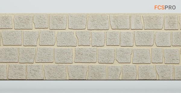 Фиброцементные панели FCS Simple АА2 (под камень) купить в Кашире