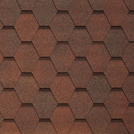 Гибкая черепица Tegola VENETO nocciola 418 купить в Кашире