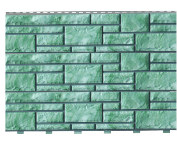 Фасадные панели «Доломит эксклюзивный», Малахит купить в Кашире