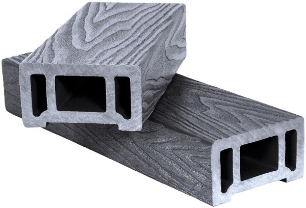 Поручень Polivan SINGARAJA 3D фактура дерева, серый купить в Кашире