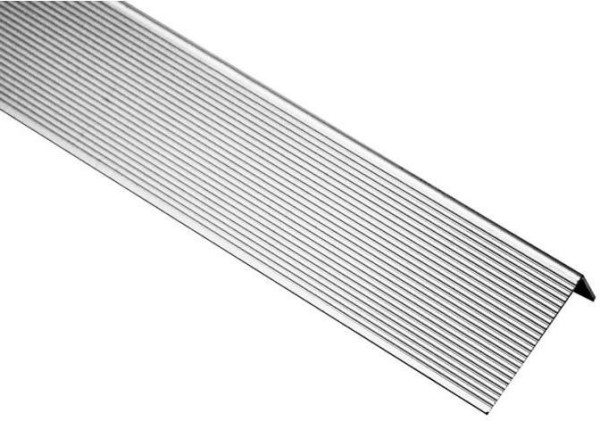 Угол завершающий алюминиевый KRONEX 51,5x30x3000 мм. серебро купить в Кашире