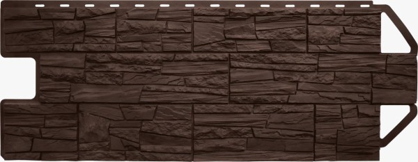 Фасадная панель Альта-профиль Гранд Каньон ЭКО Коричневый купить в Кашире