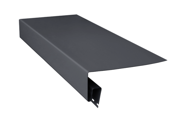 Планка приоконная широкая для Фасадных Панелей Графит купить в Кашире