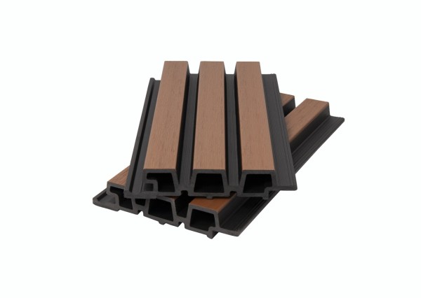 Фасадная панель брусковая двухцветная co-extrusion, sand mix купить в Кашире