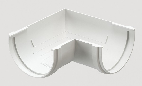 Угловой элемент 90˚ПВХ Docke STANDART пломбир купить в Кашире