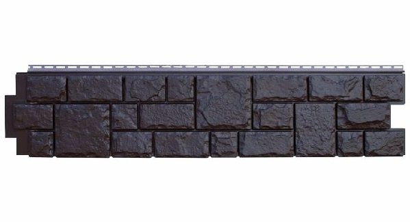 Фасадная панель GL "Я-Фасад" Екатерининский камень, уголь купить в Кашире