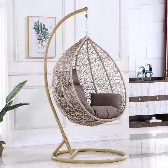 Кресло Подвесное из искусственного ротанга AFM-169A-LB Beige купить в Кашире