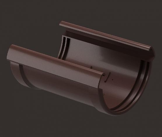 Соединитель Желоба Docke Lux ПВХ - Шоколад купить в Кашире